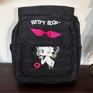 Betty Boop Backpack with Pink Ribbon: NWT
